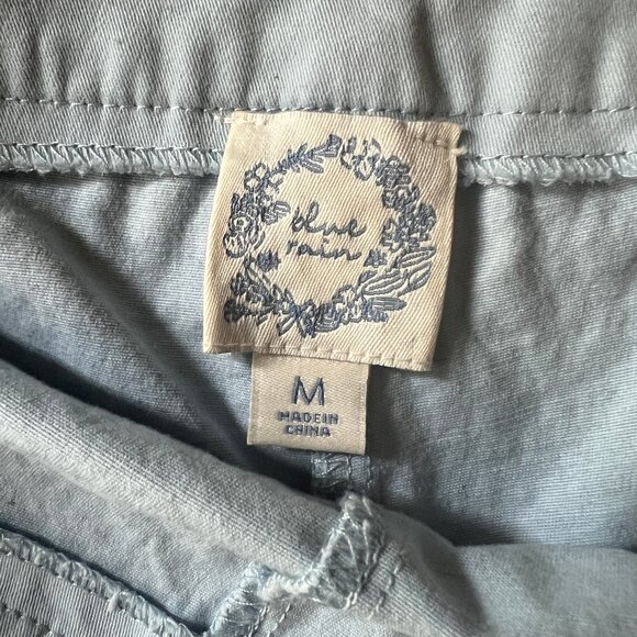 Fun Spring /Summer Light Blue Scalloped Shorts - Picture 8 of 10